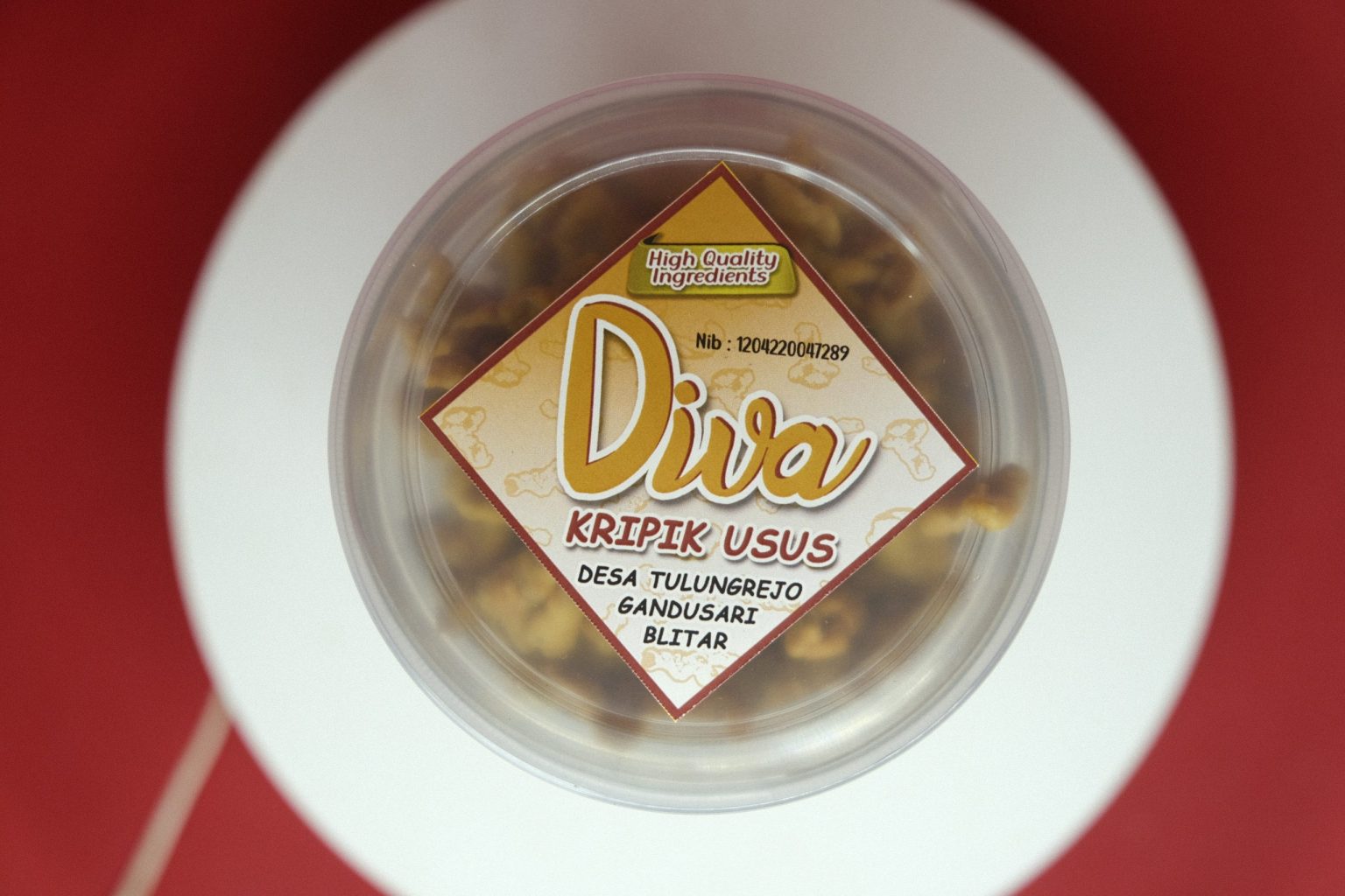 keripik usus diva